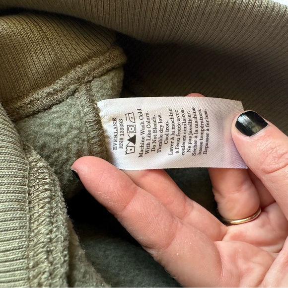 Everlane Fleece Crew Sweatshirt - Picture 4 of 5